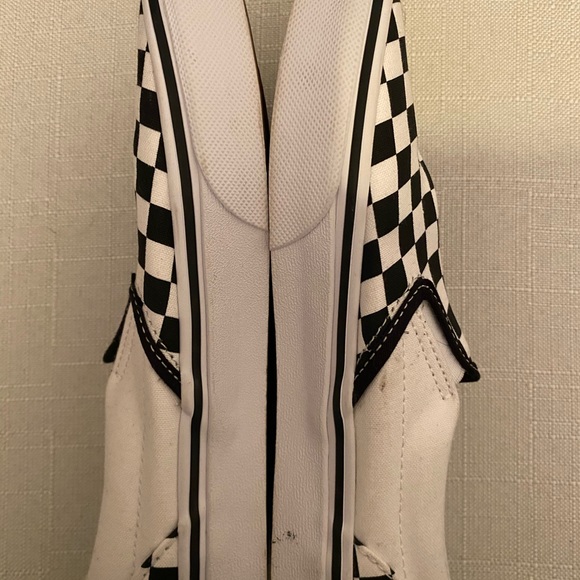 checkerboard slip on vans - Picture 2 of 3